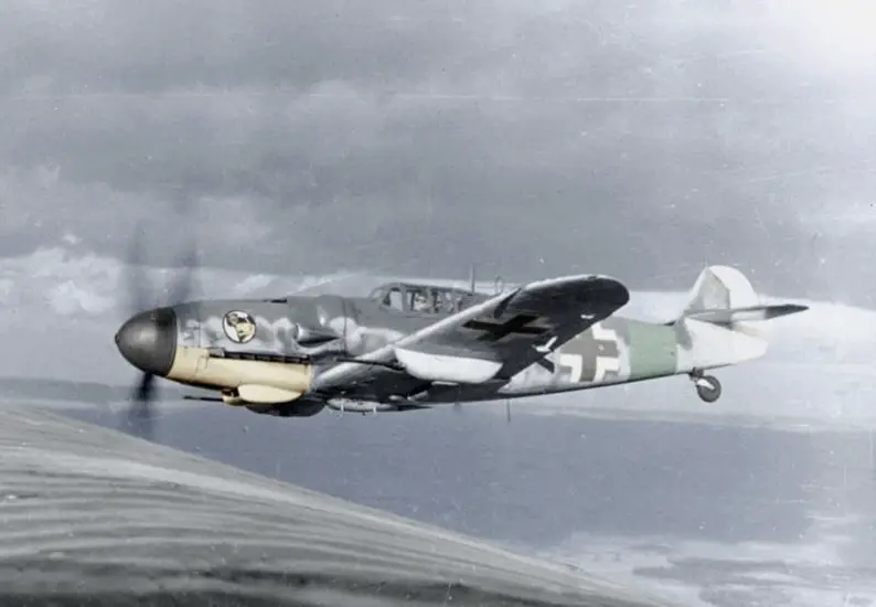 Bf 109G-6 of JG 27