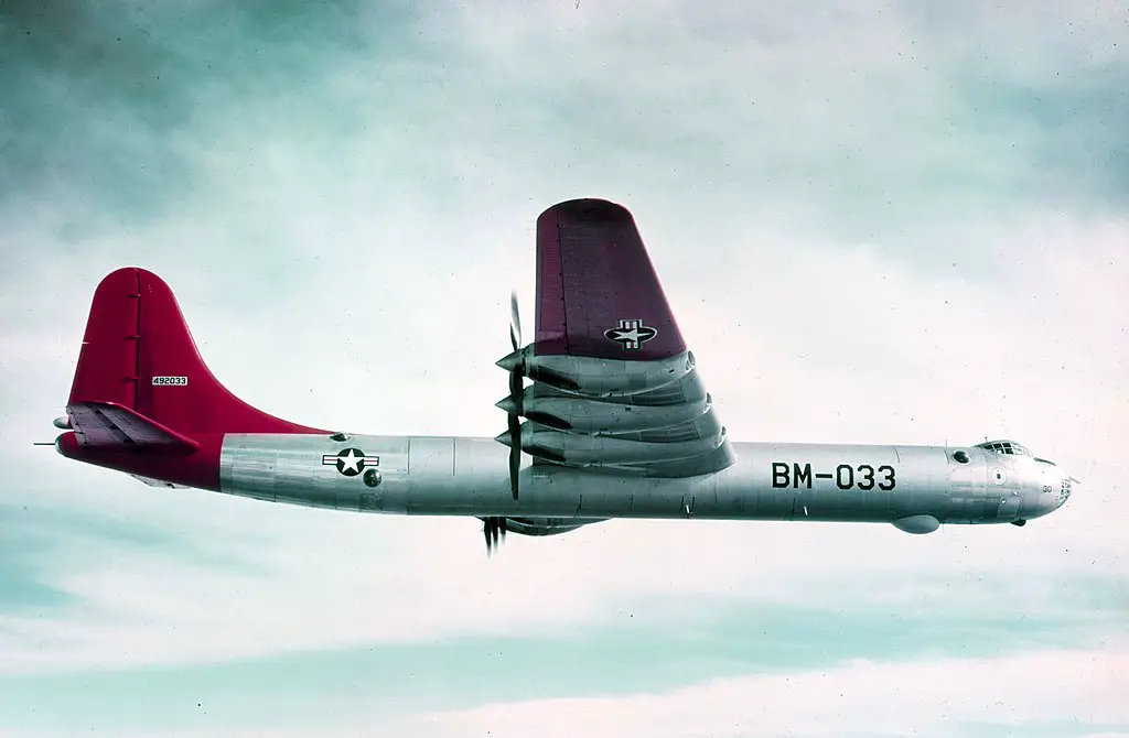 Convair B-36 Peacemaker: Hydrogen bomb and carrier of fighter