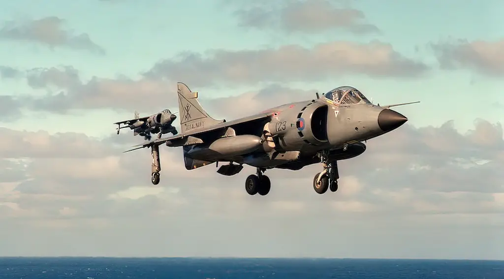 Royal Navy British Aerospace Sea Harriers