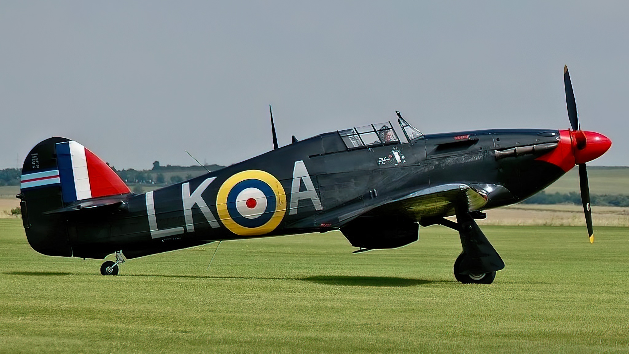 World War II Hawker Hurricane night fighter