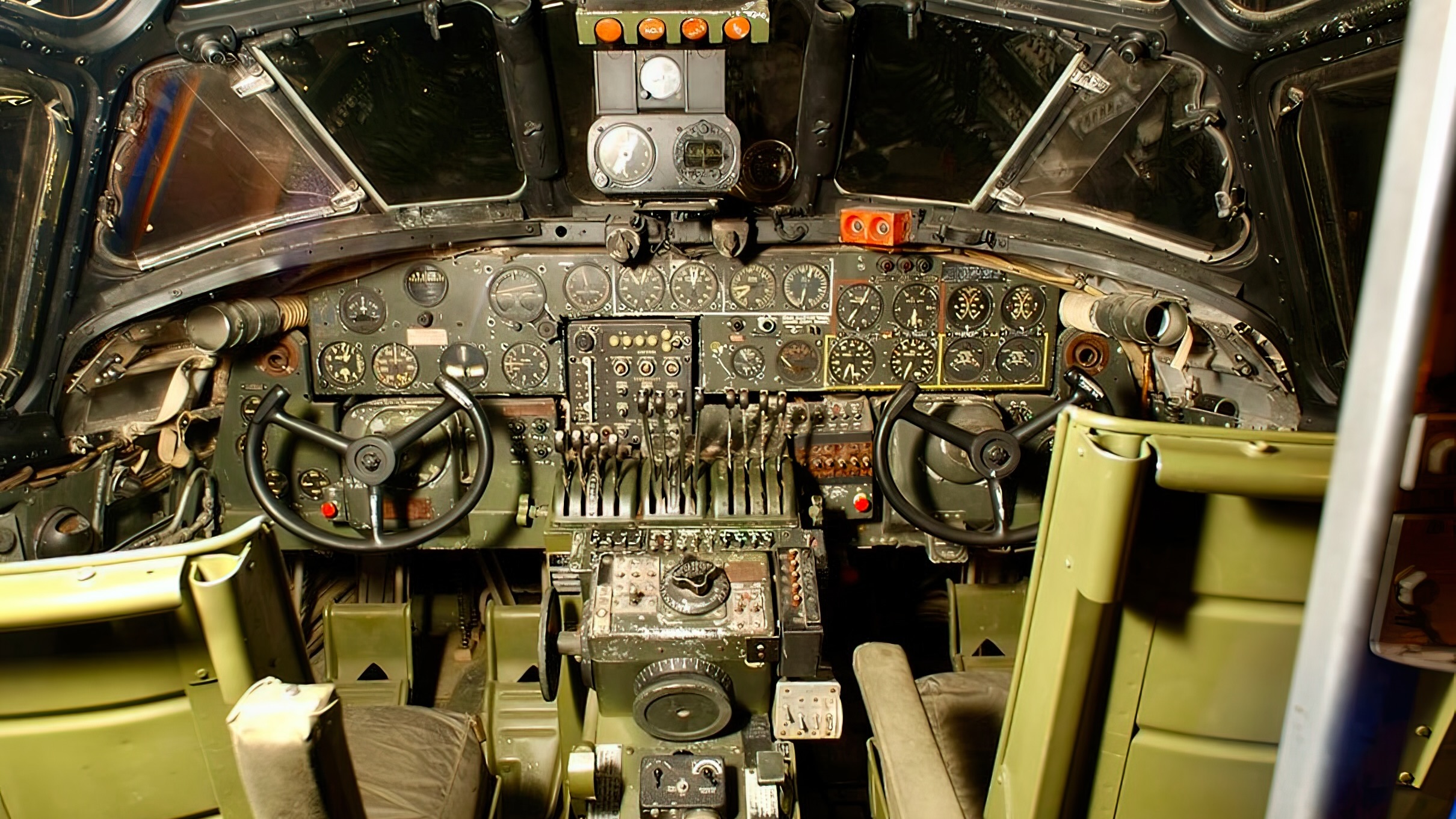 B-24 Liberator cockpit