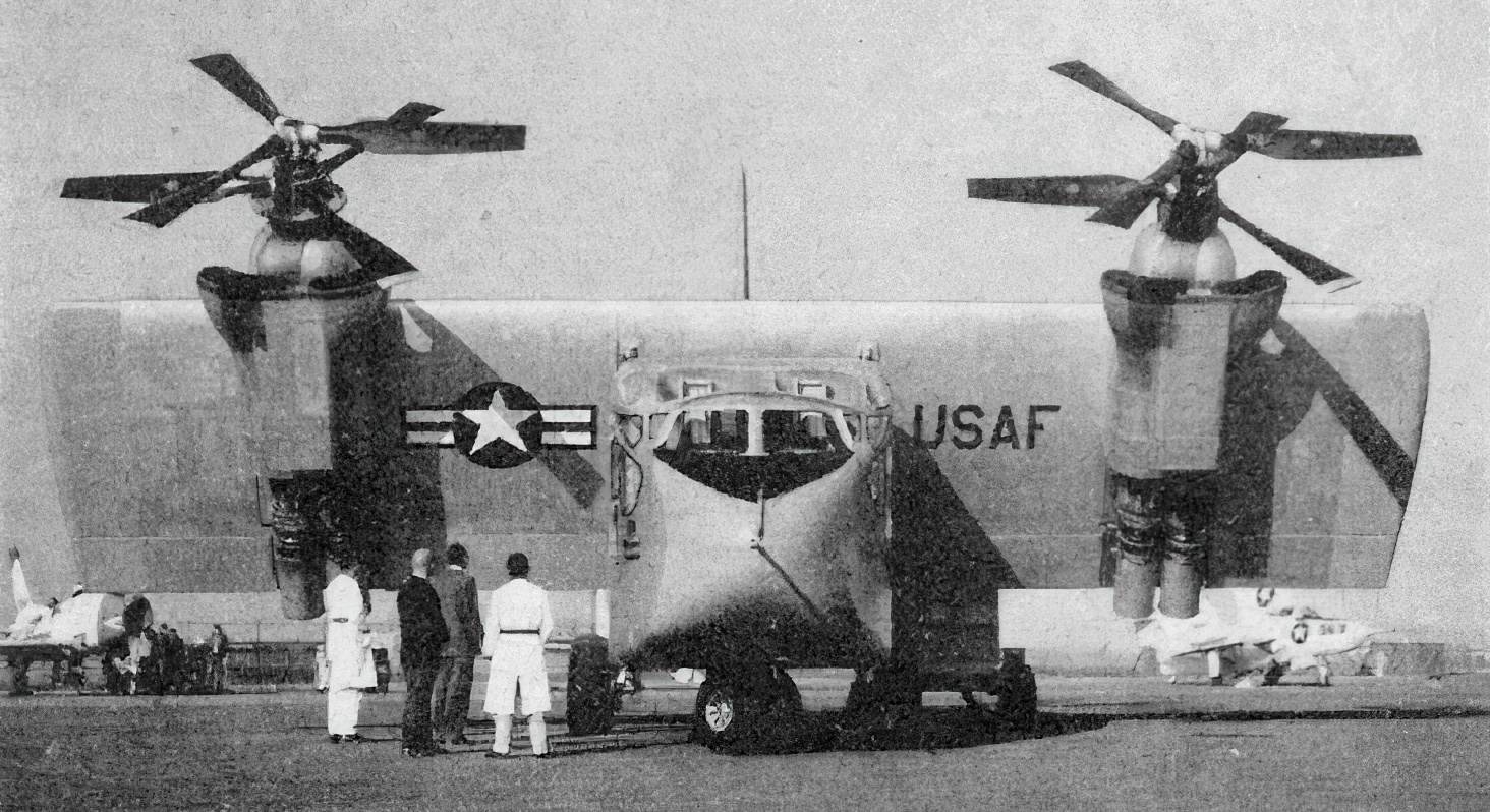 X-18 tilt wing aircraft