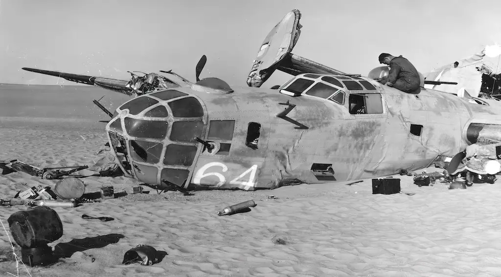 Consolidated B-24D "Lady Be Good"