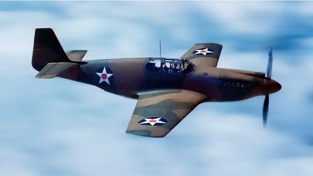 North American NA-73 Mustang Mk I ww2 aircraft