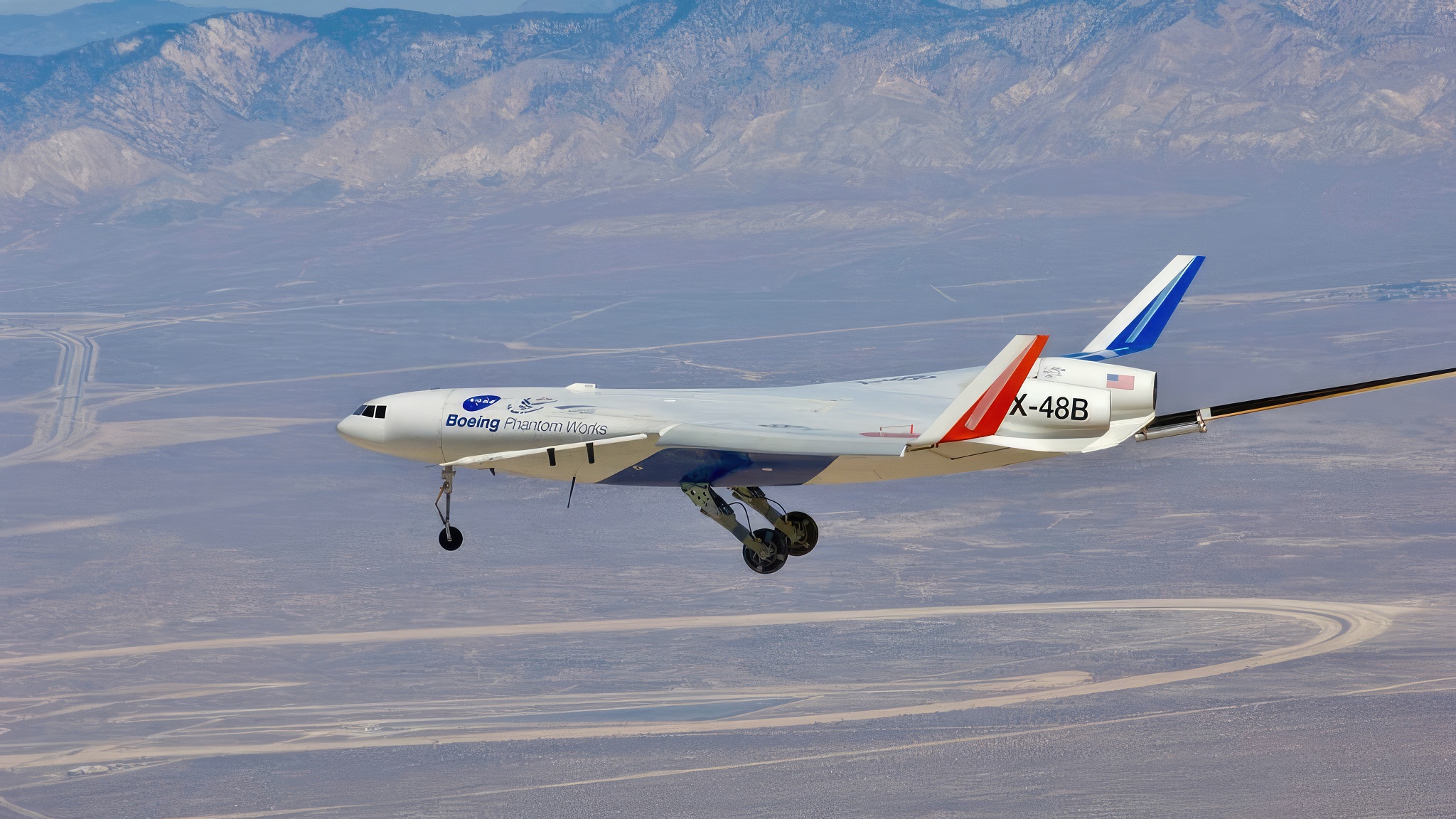 NASA-Boeing X-48C blended wing body