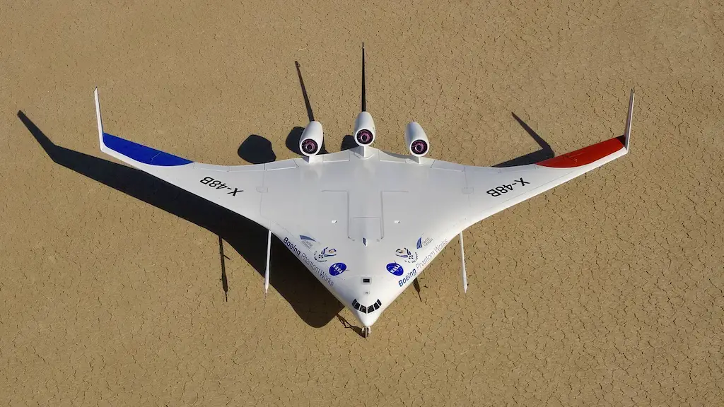 NASA-Boeing X-48C blended wing body