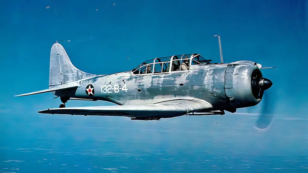 Douglas SBD-5 Dauntless WW2