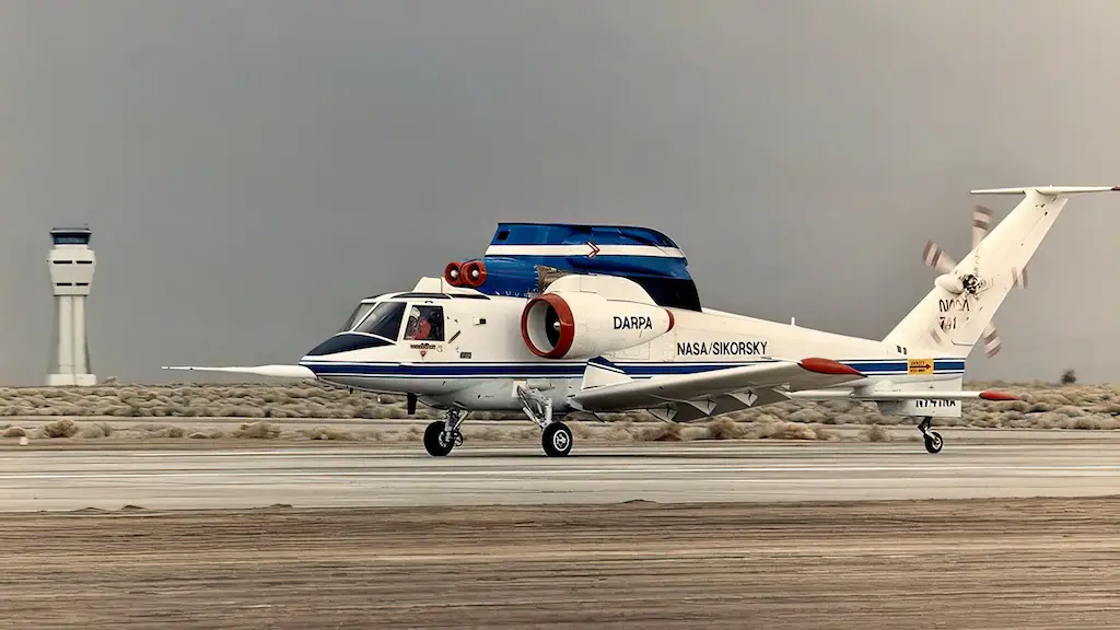 Rotor Systems Research Aircraft (RSRA) X-Wing aircraft