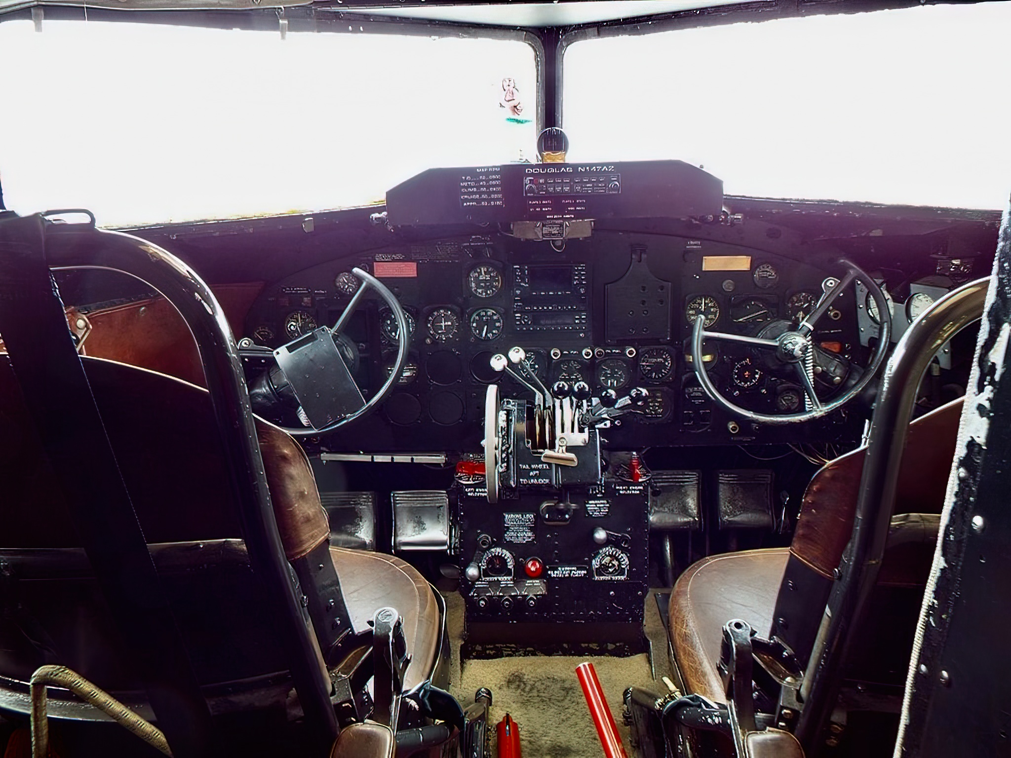 C-47 Skytrain cockpit