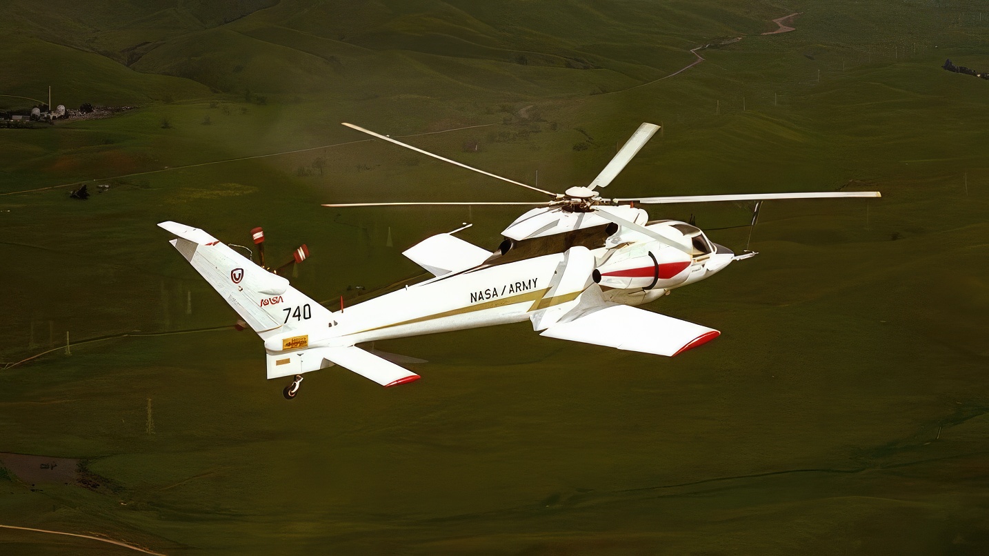 Rotor Systems Research Aircraft (RSRA) X-Wing aircraft