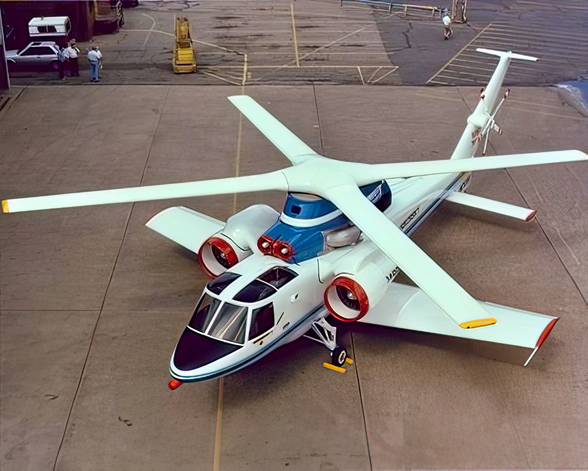 Rotor Systems Research Aircraft (RSRA) X-Wing aircraft