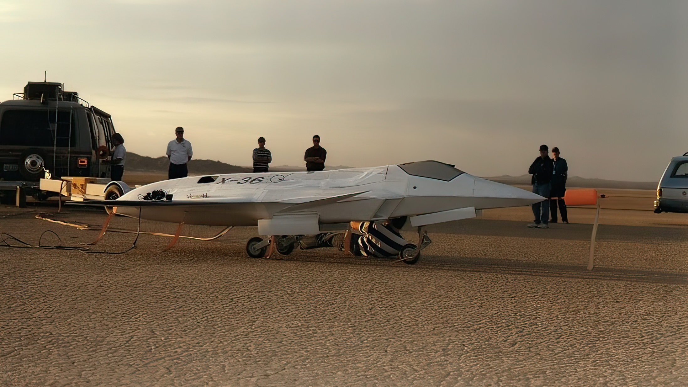 X-36 Tailless Fighter Agility Research Aircraft