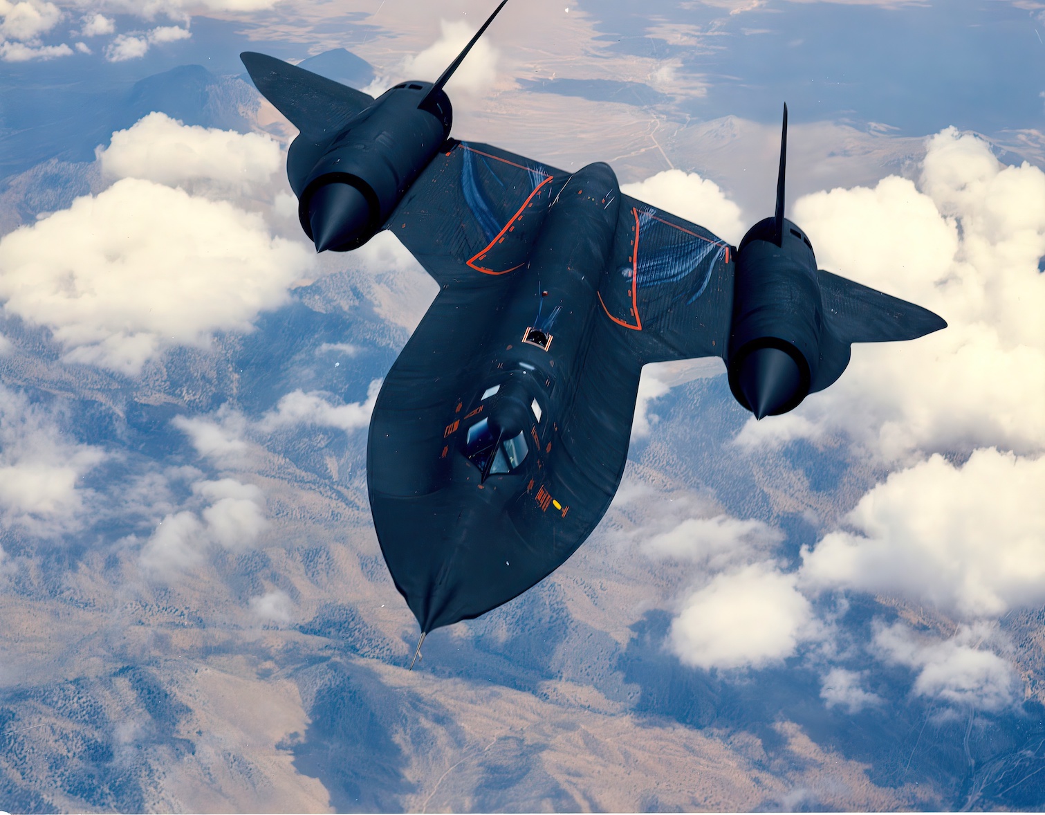 NASA Lockheed sr-71 USAF