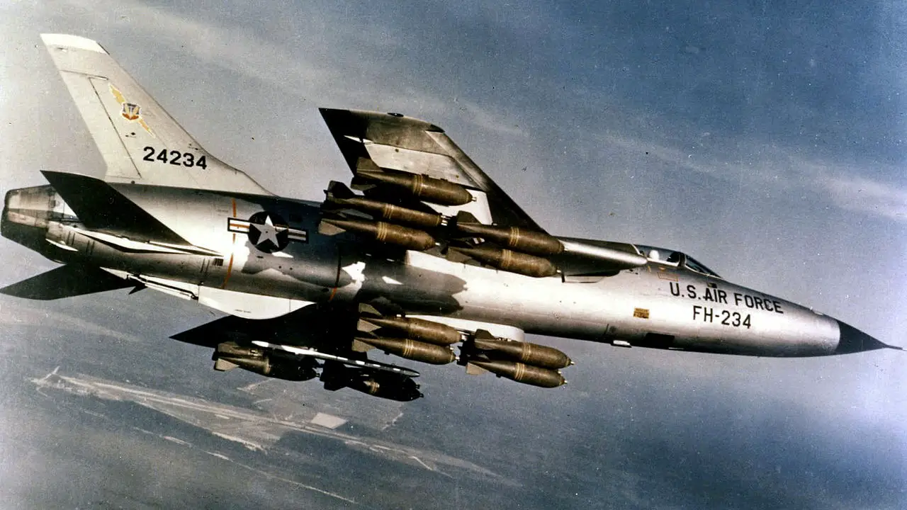 U.S. Air Force Republic F-105D-30-RE Thunderchief