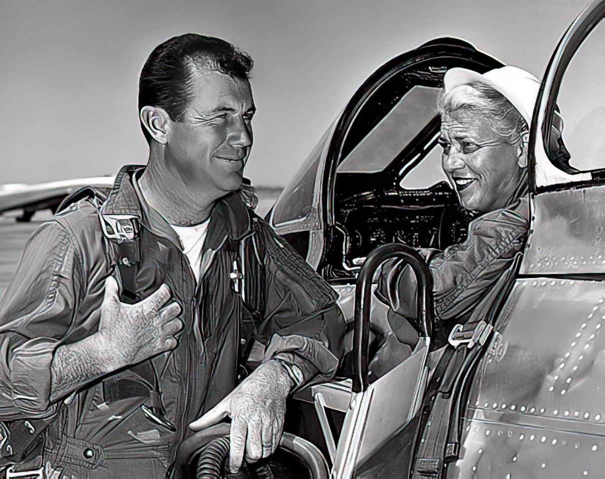 Jackie Cochrane Charles E. Yeager