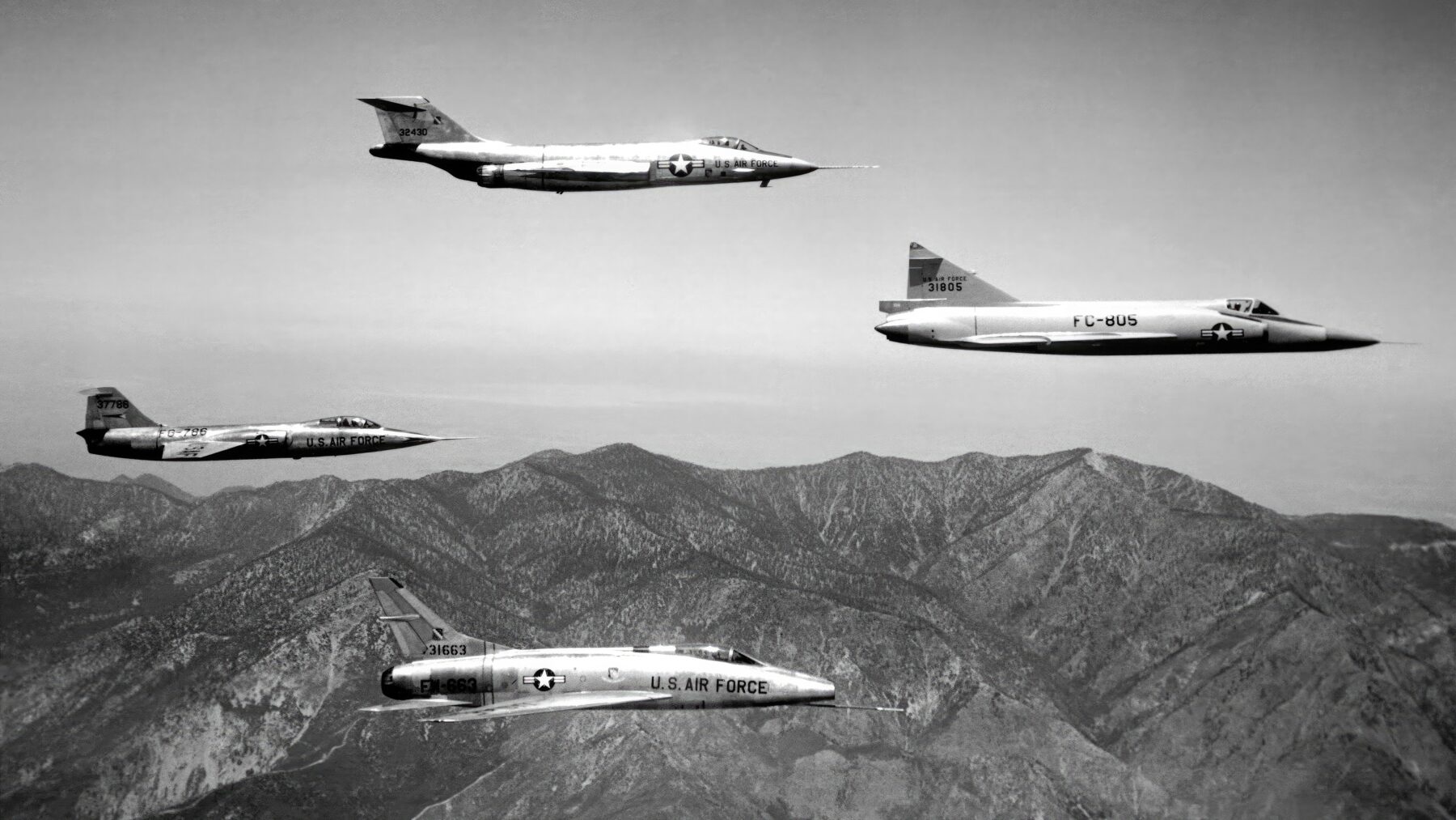 Century Series Shiny USAF Fighters of the 1950s Jets ’n’ Props