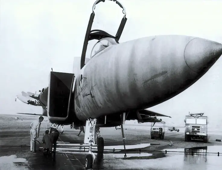 F-15 aircraft