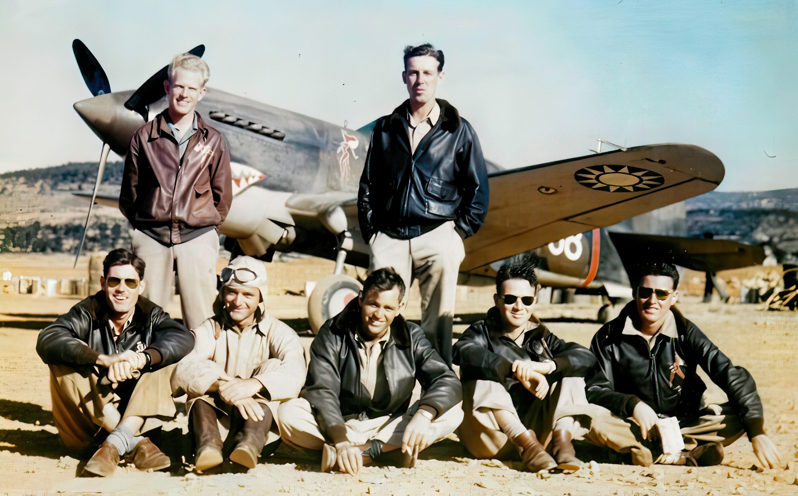 Members of the American Flying Tigers