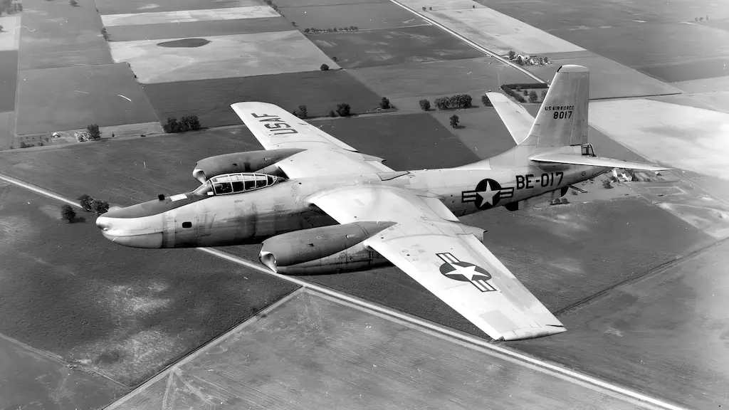 North American Aviation reconnaissance variant of the B-45C Tornado