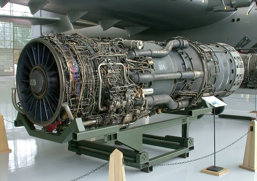 Pratt and Whitney J58 ramburner engine