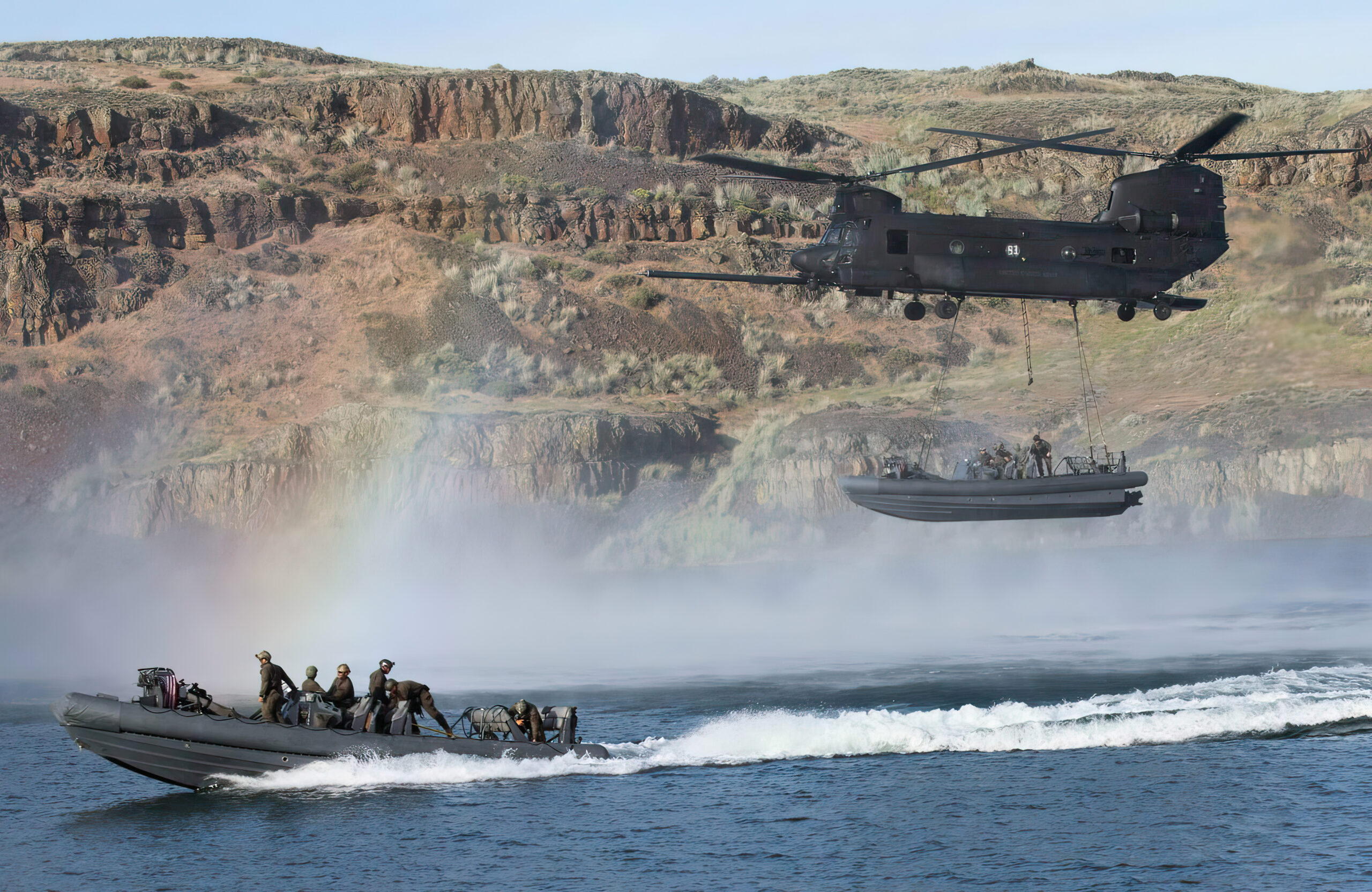 Army MH-47G Chinook helicopter