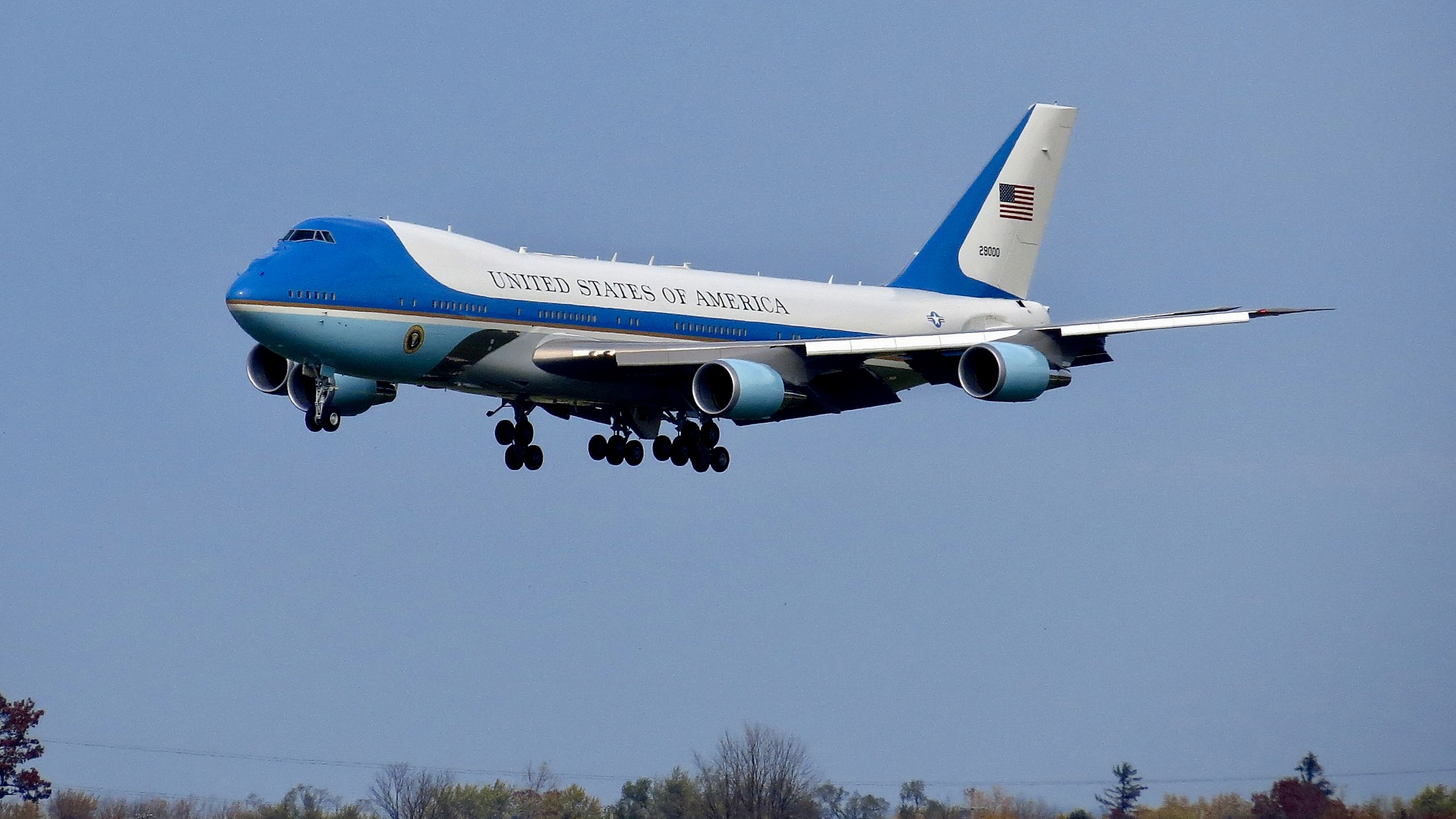 SAM 29000, one of two VC-25As used as Air Force One