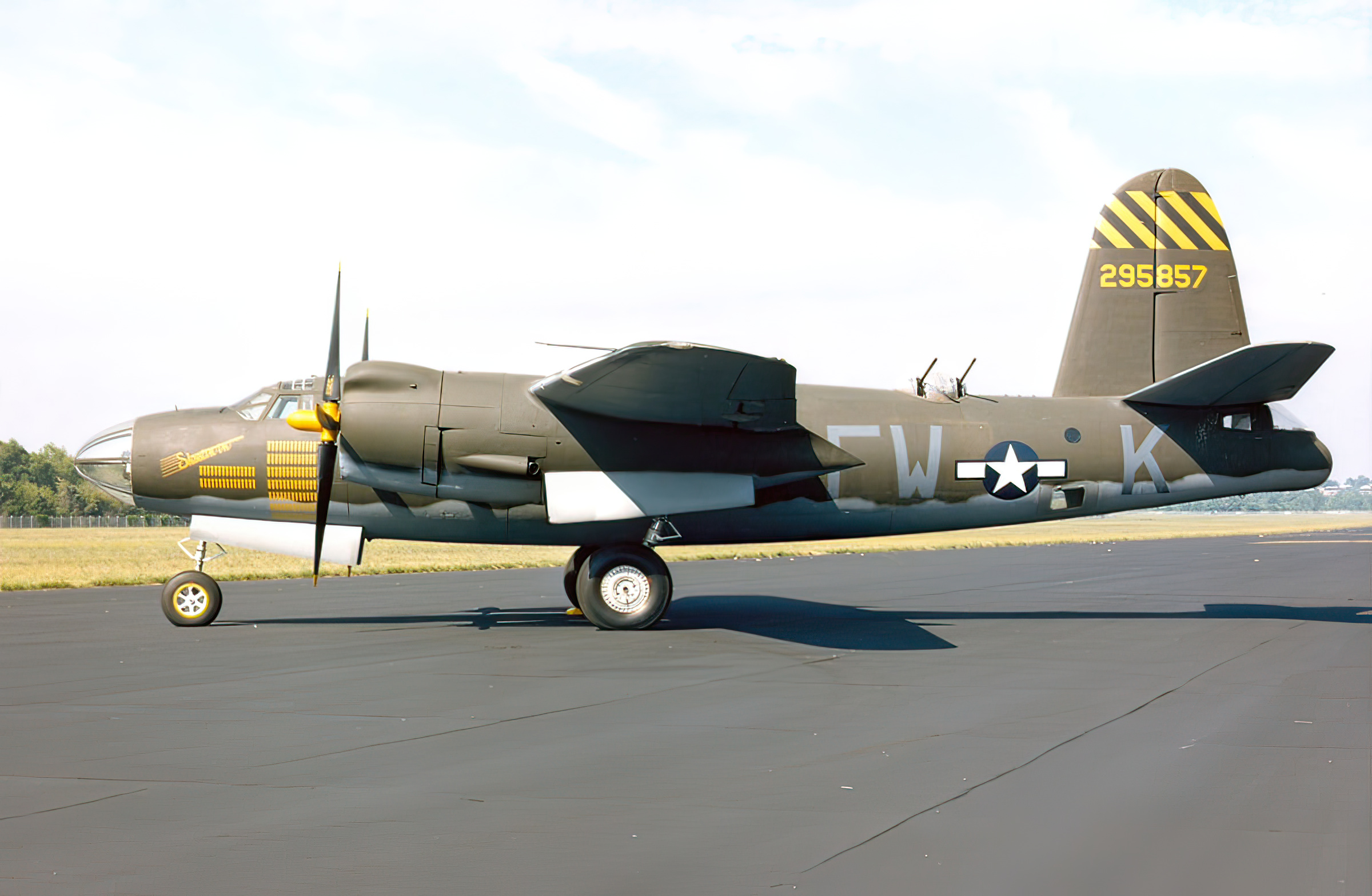 Martin B-26G Marauder at the National Museum of the United States Air Force