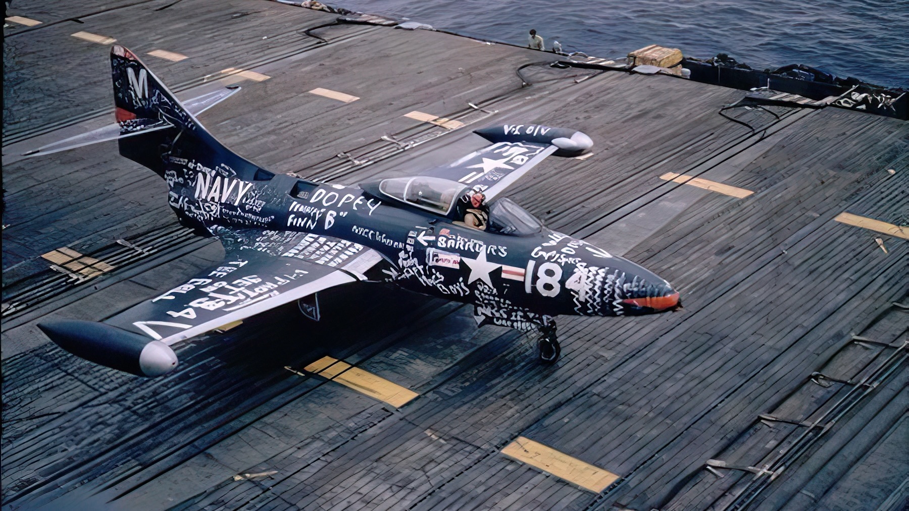 F9F-5 Panther "Dopey" of VF-111