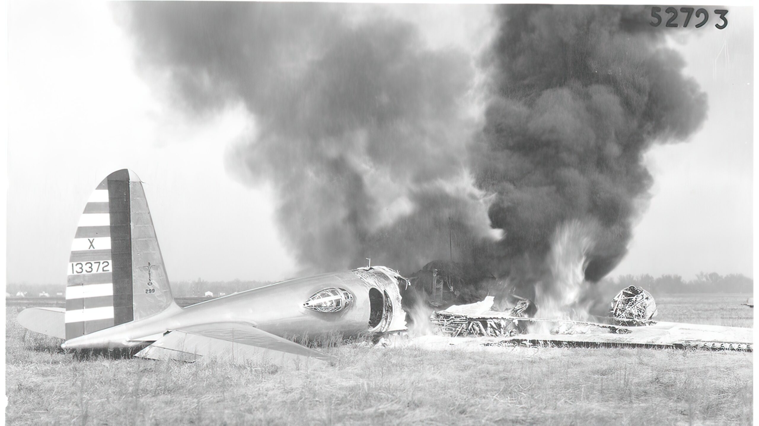 Boeing XB-17 (Model 299) crash