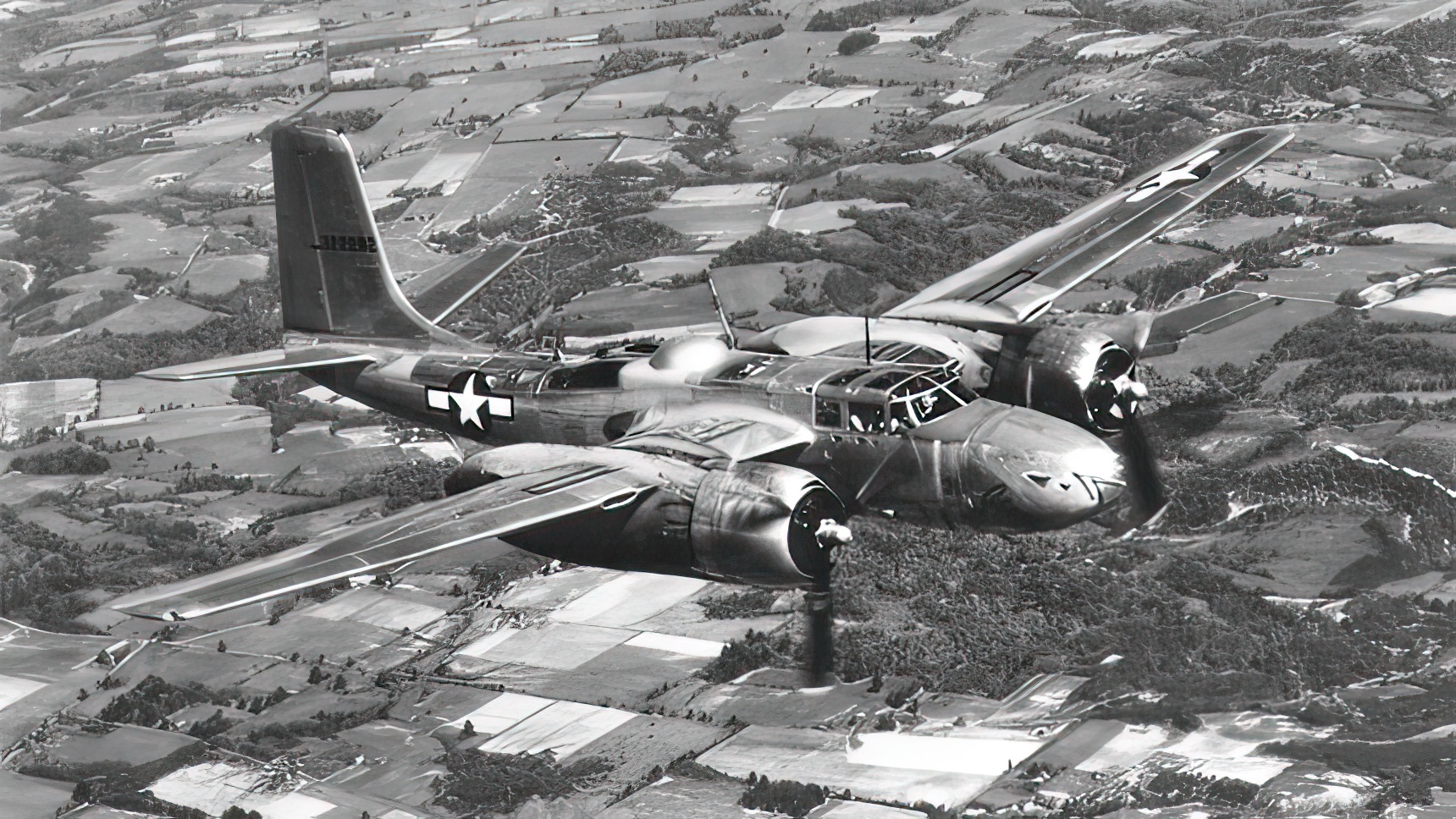 A-26 Invader in flight