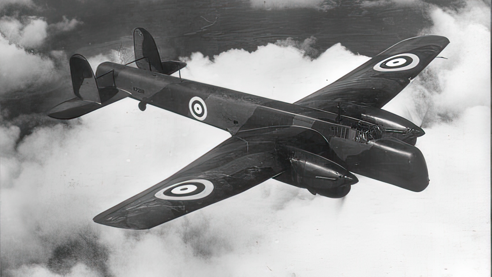 Royal Air Force Armstrong Whitworth Whitley Mk.I bomber RAF