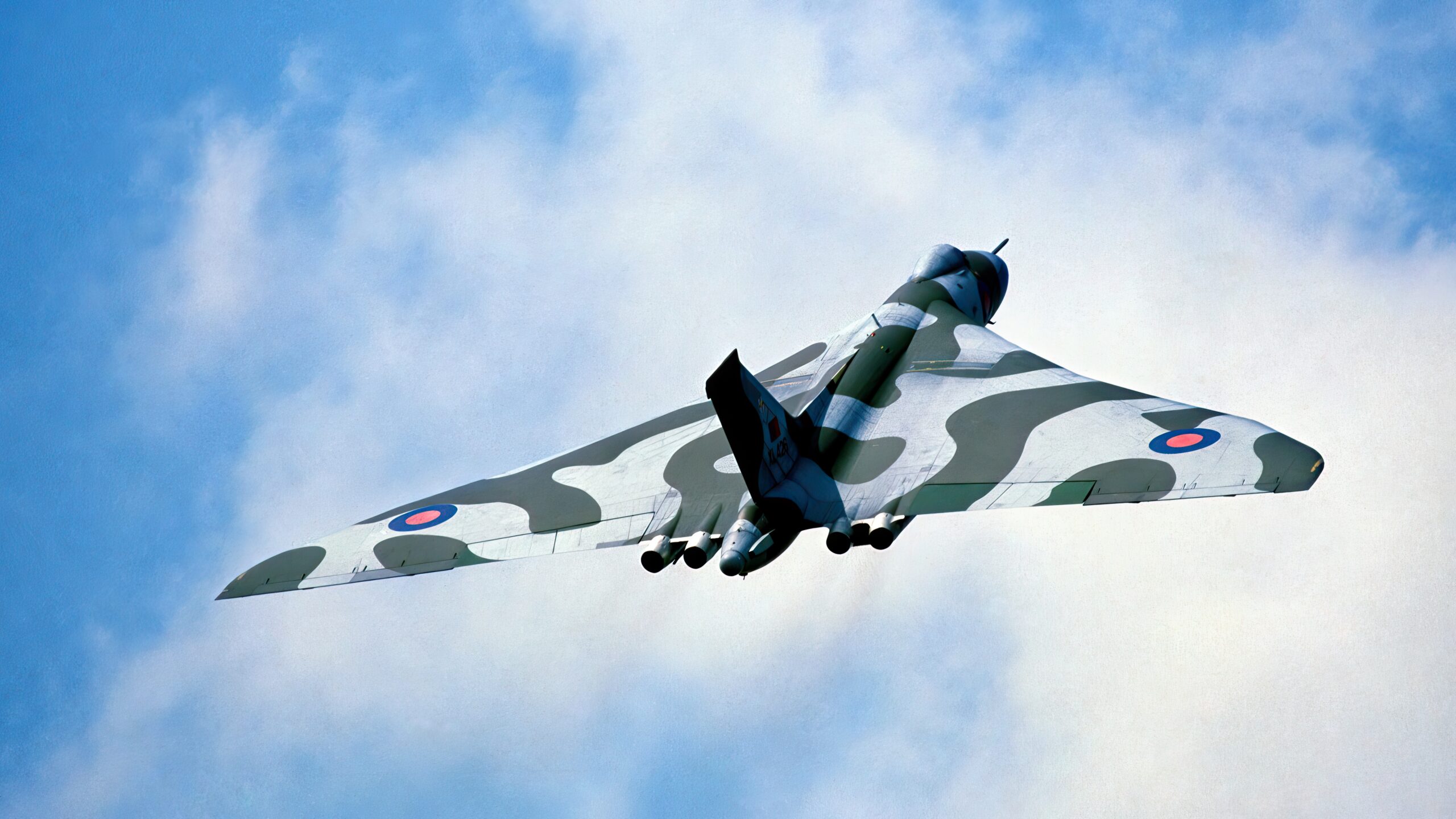 A Royal Air Force AVRO Vulcan