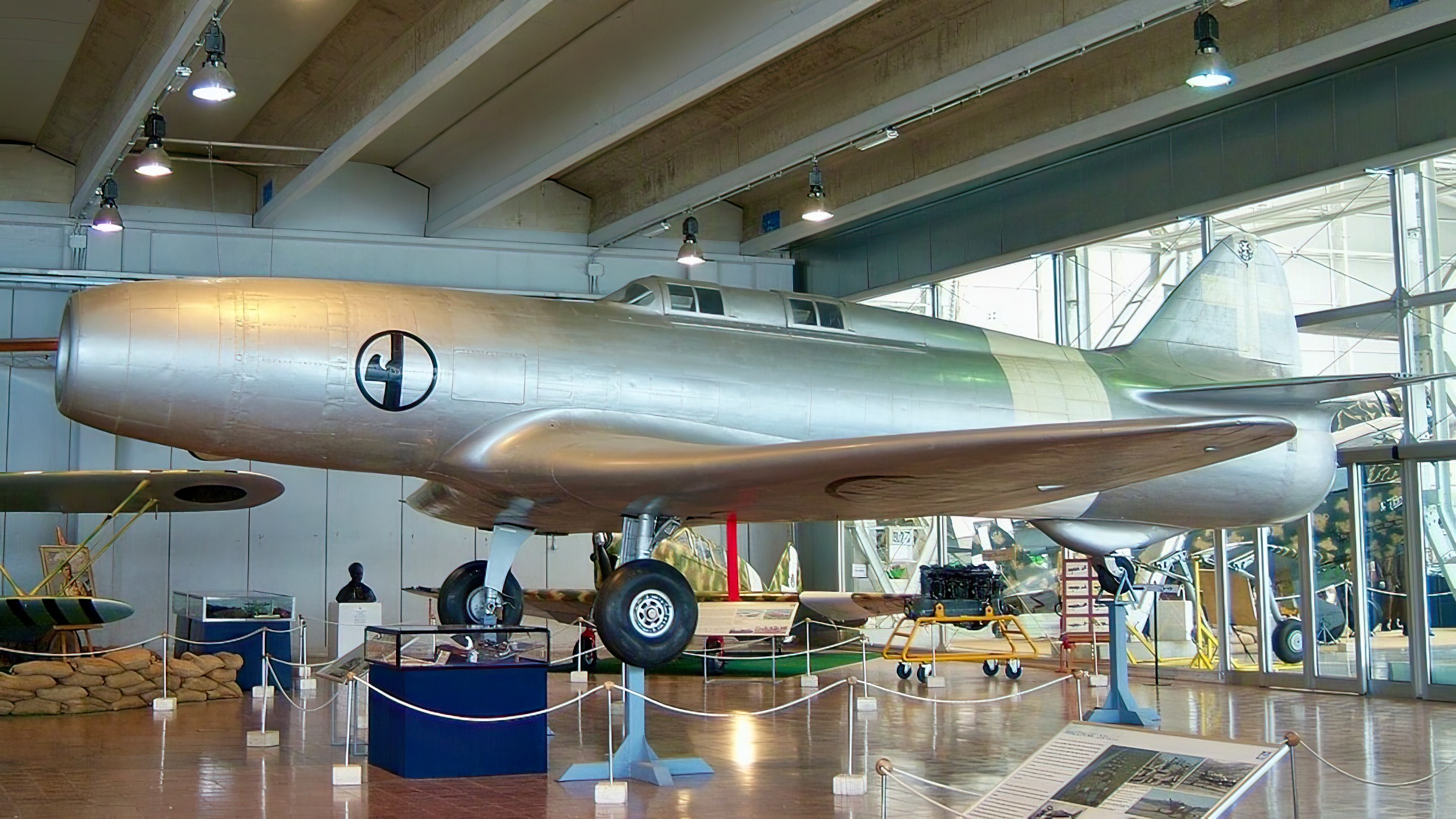 The surviving C.C.2 at the Italian Air Force Museum