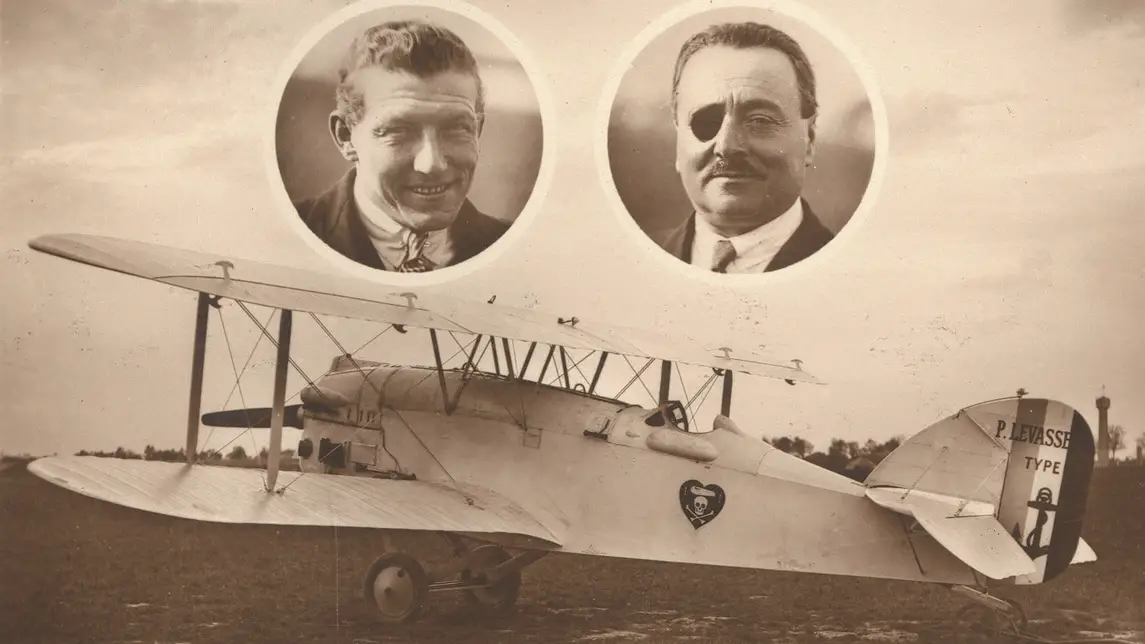 World War I heroes Charles Nungesser and Francois Coli
