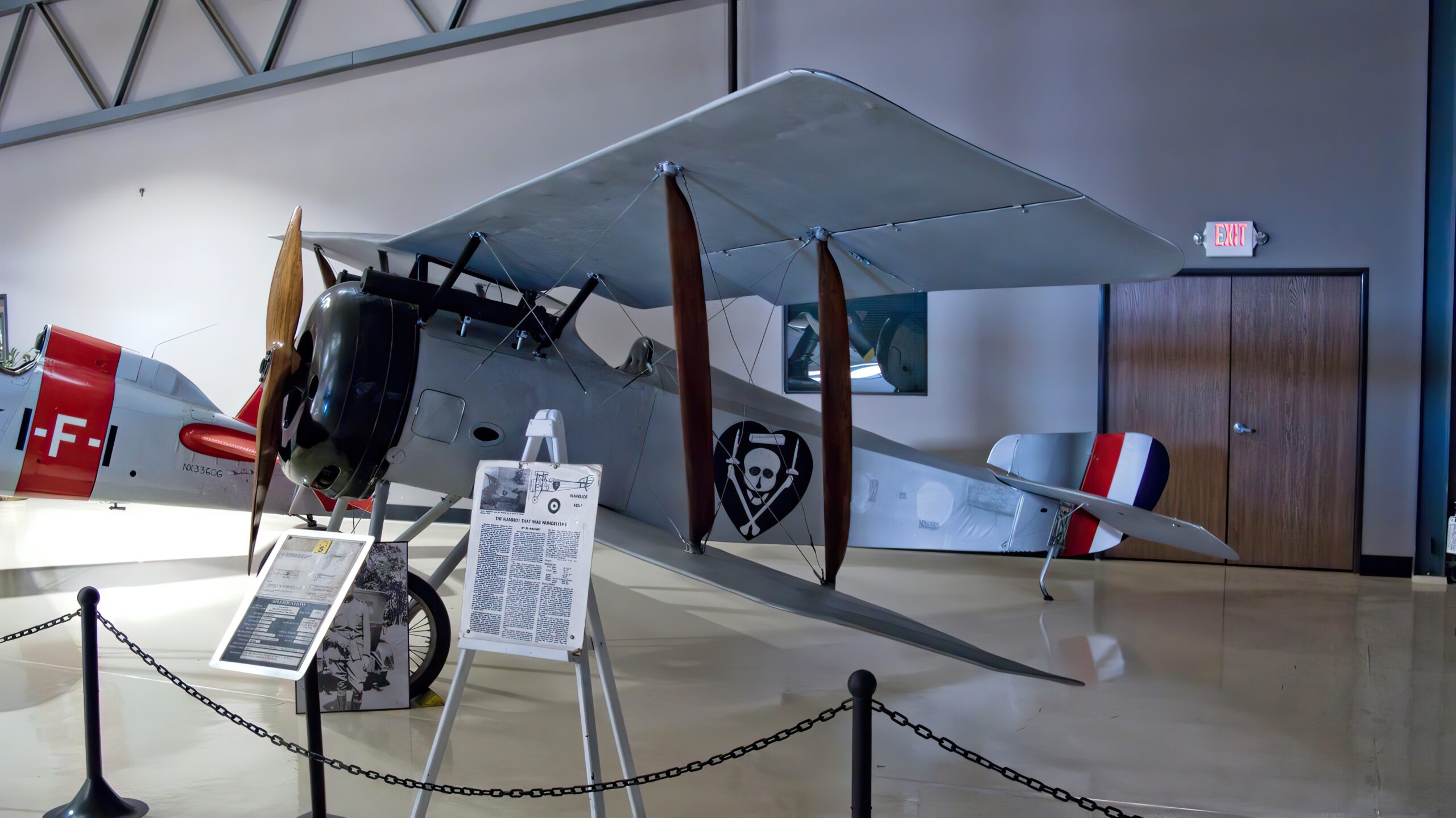 Charles Nungesser's Hanriot HD-1 WW1 Film The Dawn Patrol (1930)