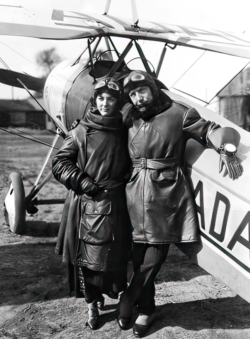 French aviator Charles Nungesser WW1 Morane-Saulnier aircraft