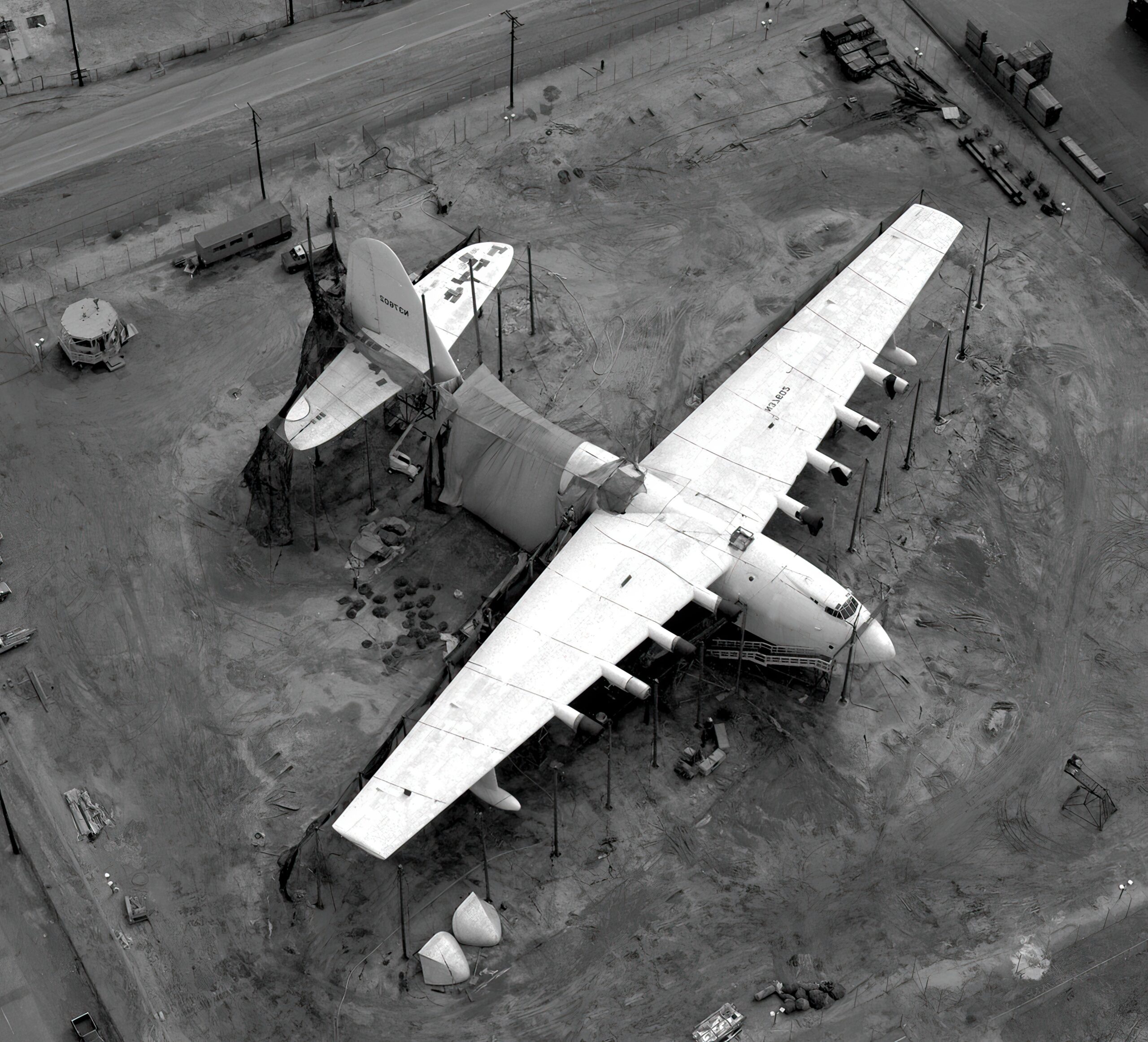 "Hercules" seaplane built by Howard Hughes