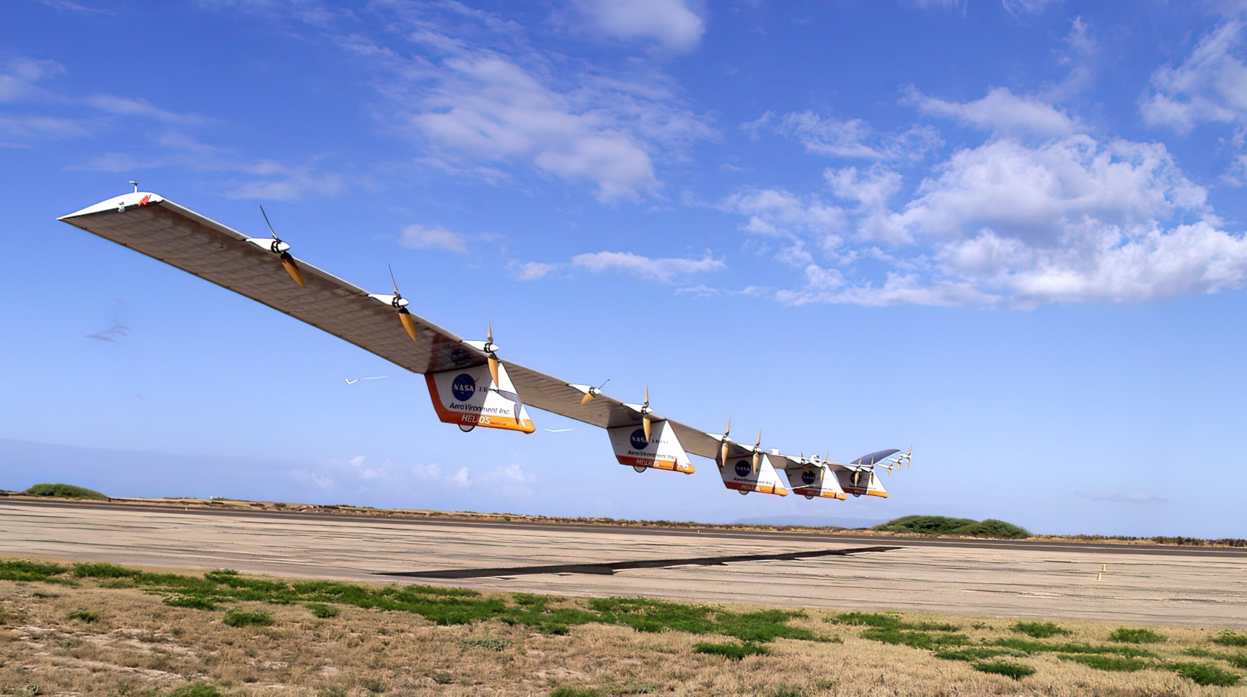 Helios Prototype solar powered NASA