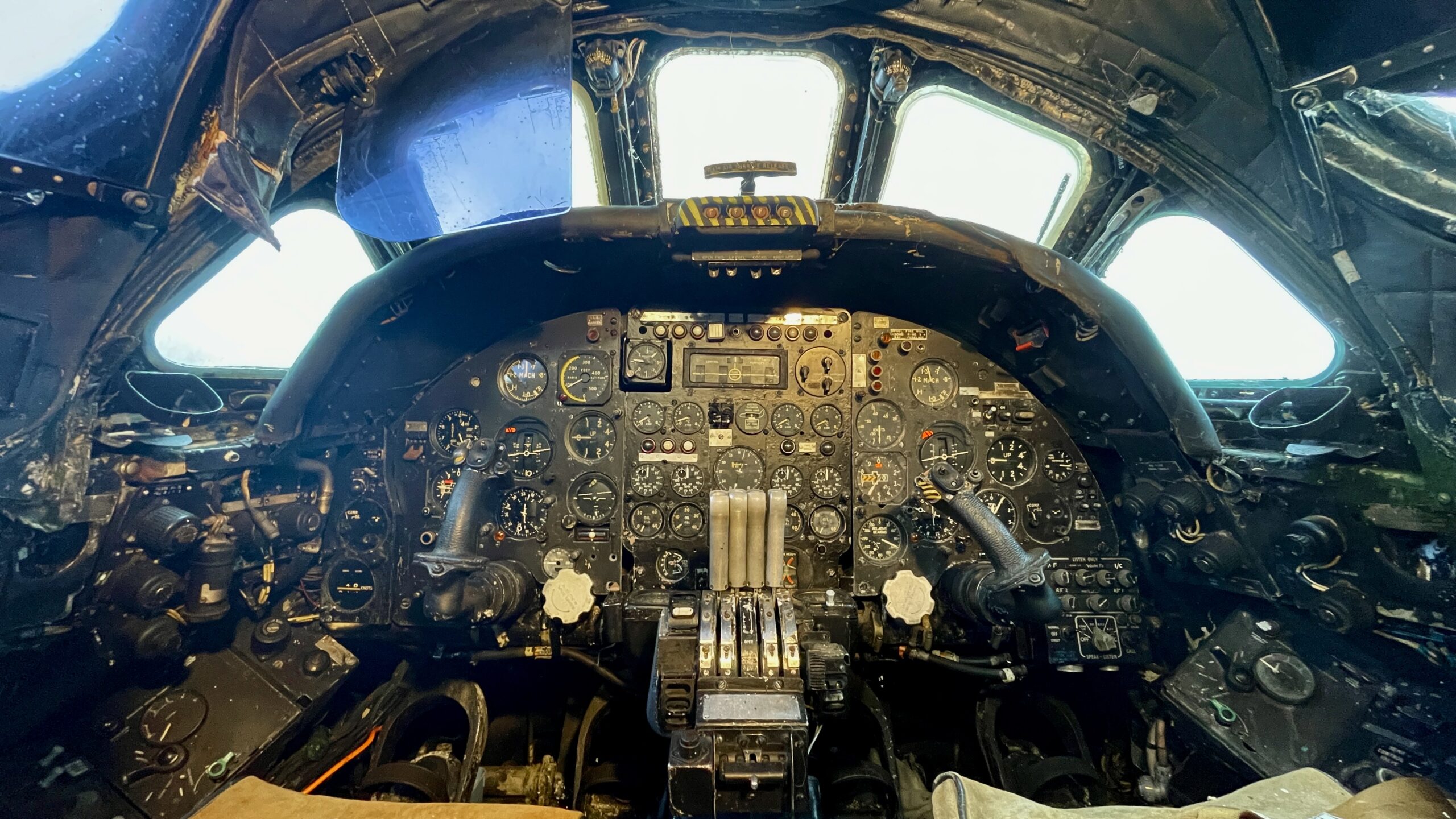 AVRO Vulcan cockpit