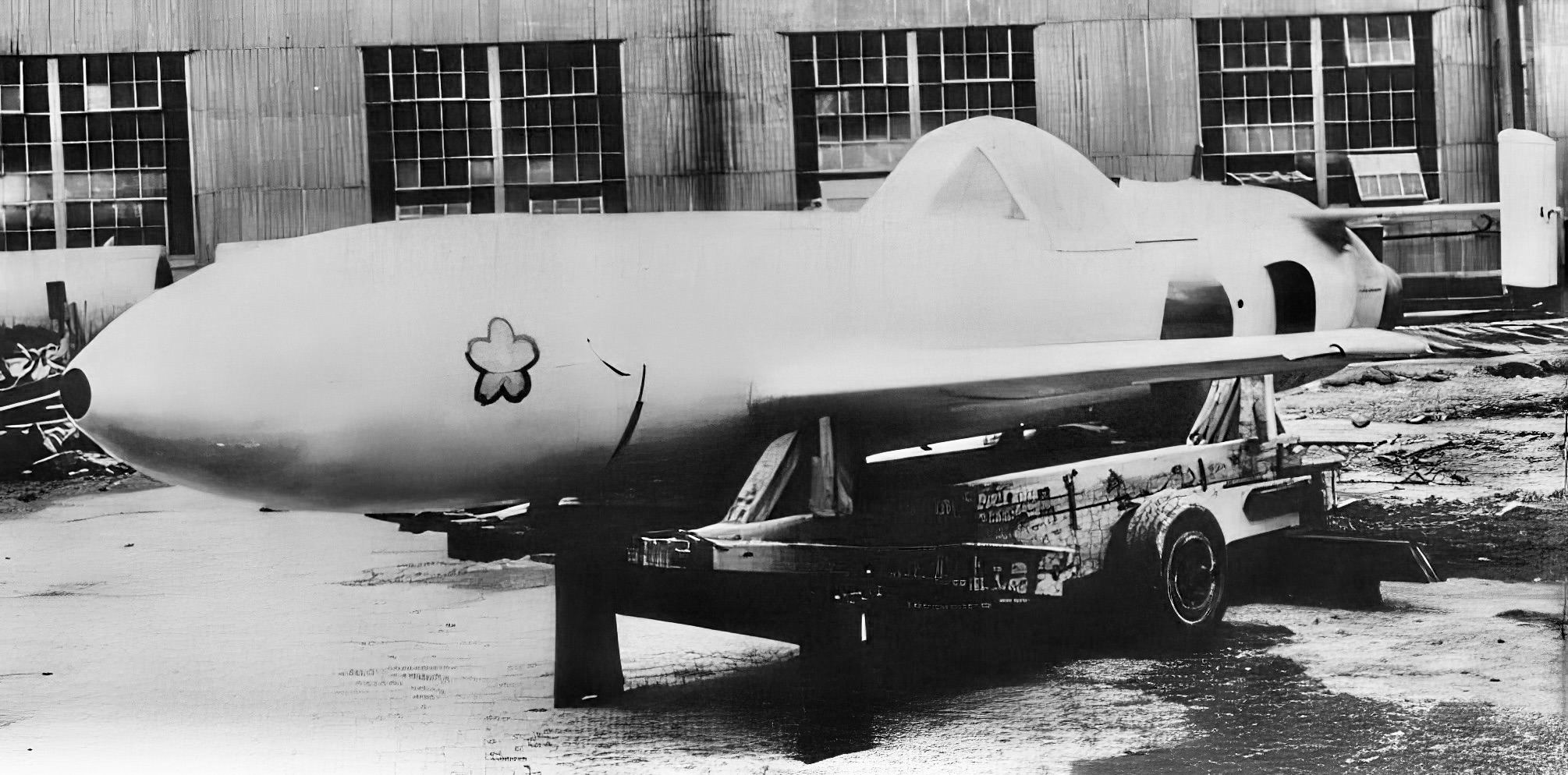 Thermojet powered Model 22 WW2