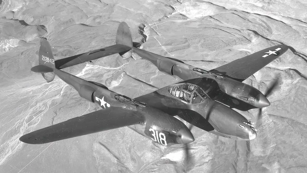 P-38G Lightning WW2