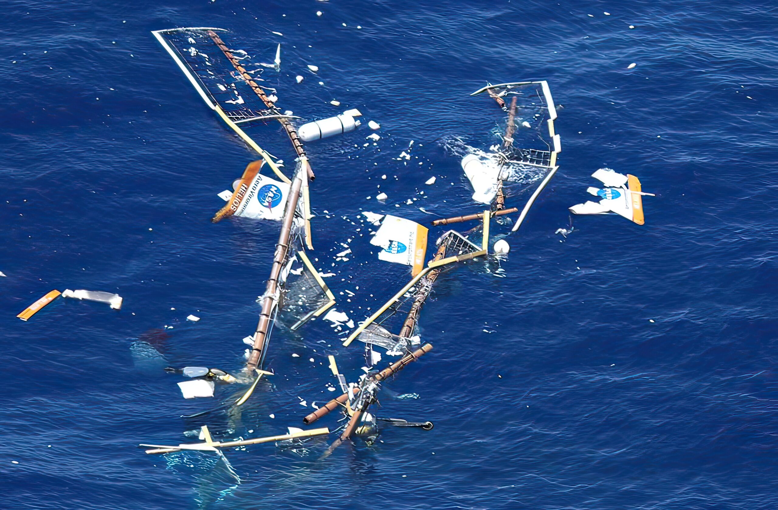 aircraft wreckage prototype NASA