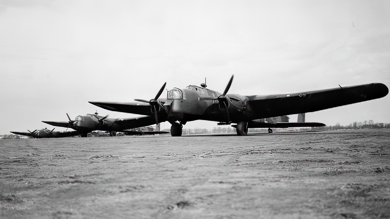 Armstrong Whitworth Whitleys of No. 102 Squadron RAF