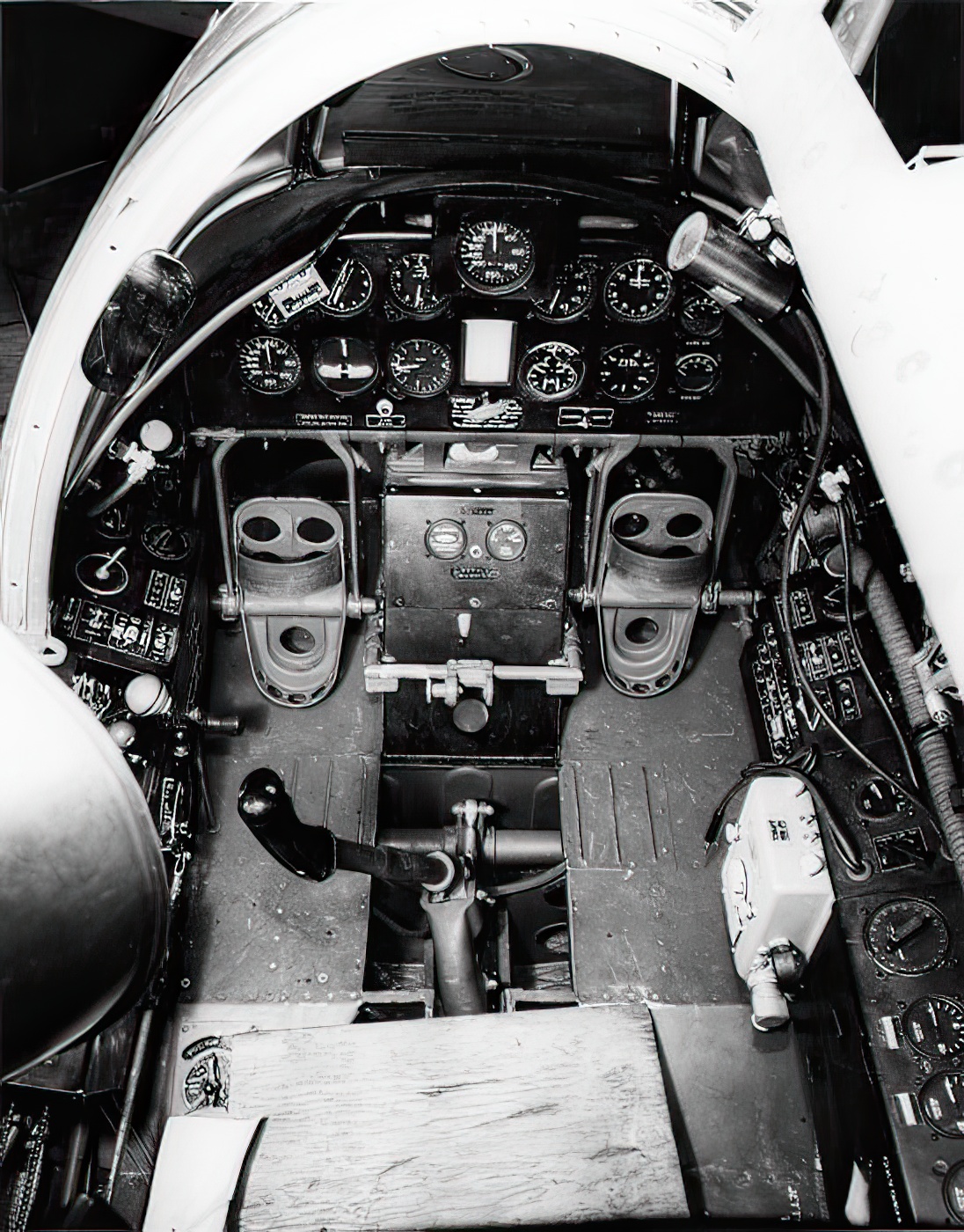 Curtiss-Wright XP-55 Ascender Cockpit