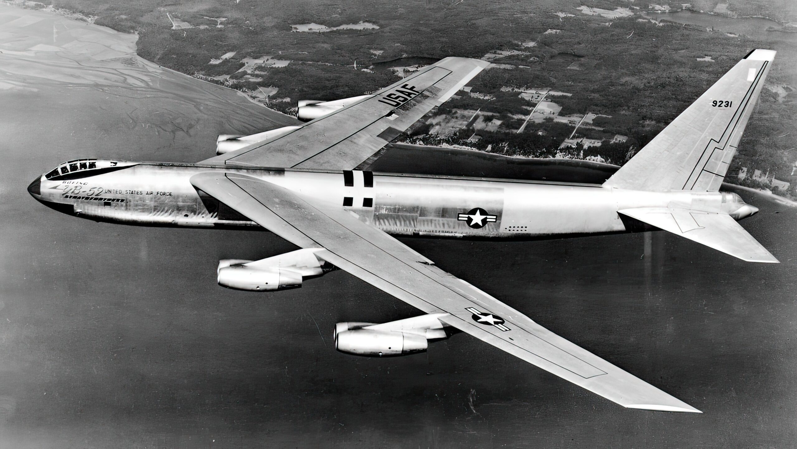 YB-52 bomber USAF