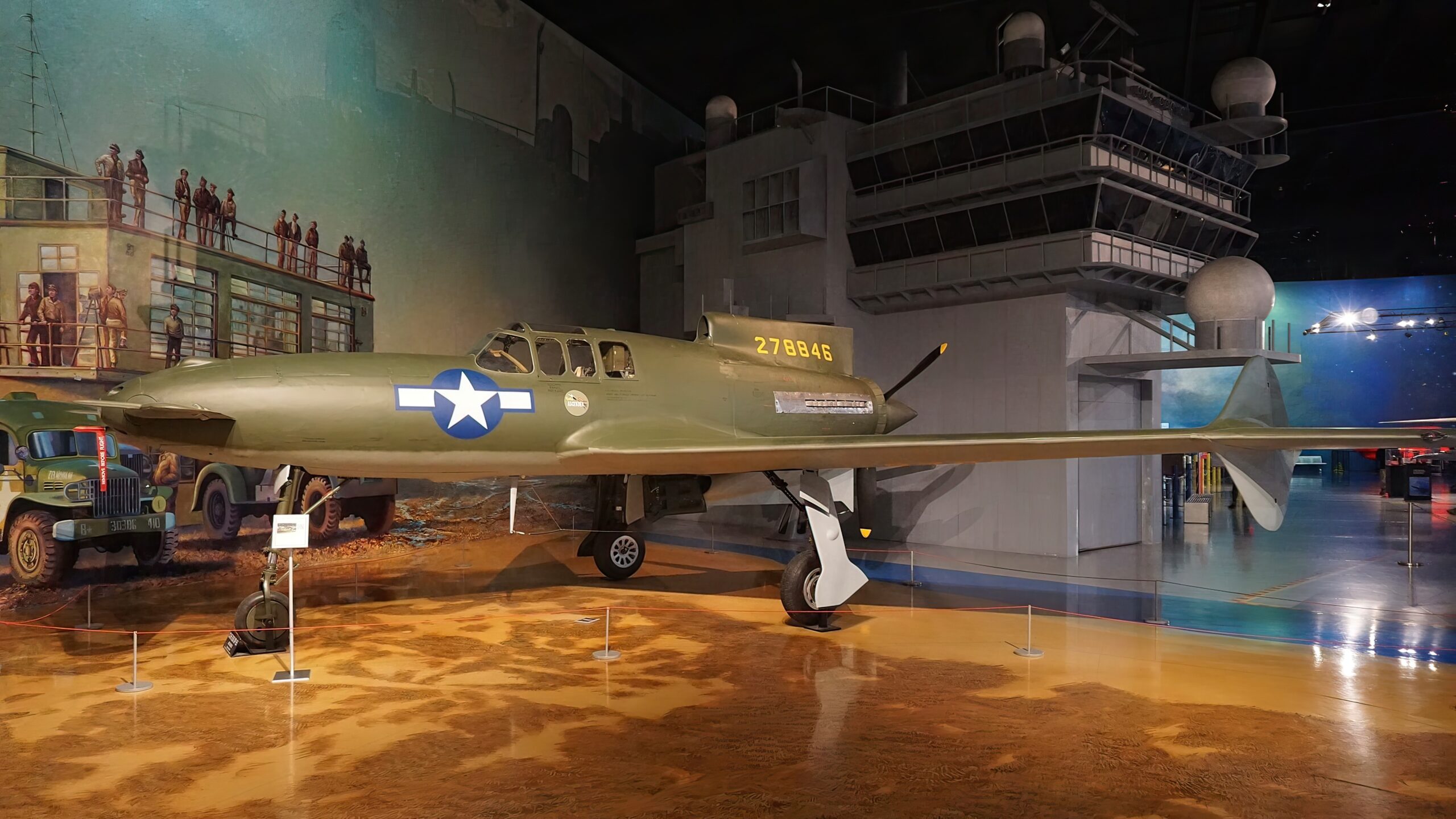 Curtiss-Wright XP-55 Ascender air zoo