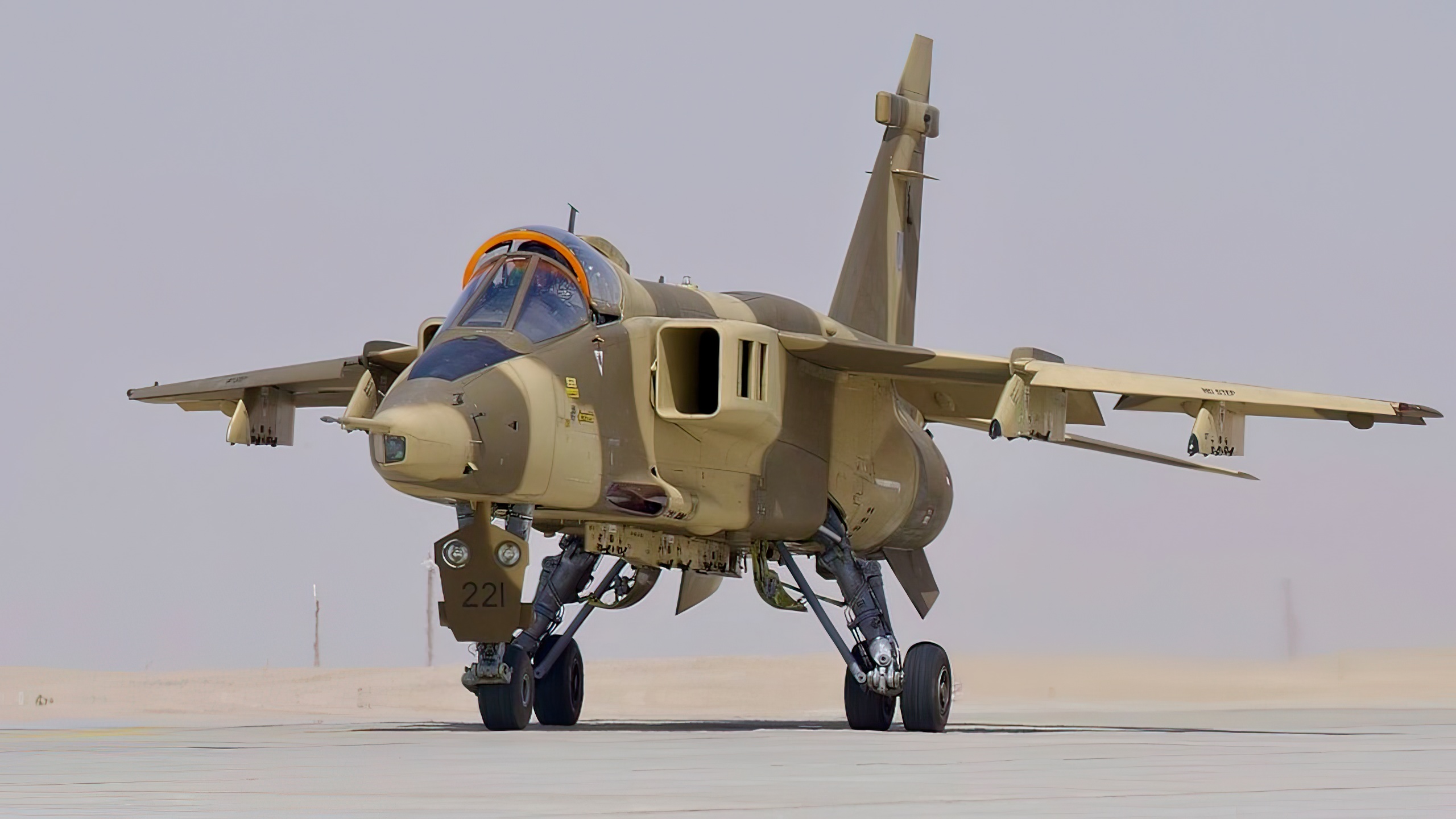 A Royal Air Force of Oman Jaguar