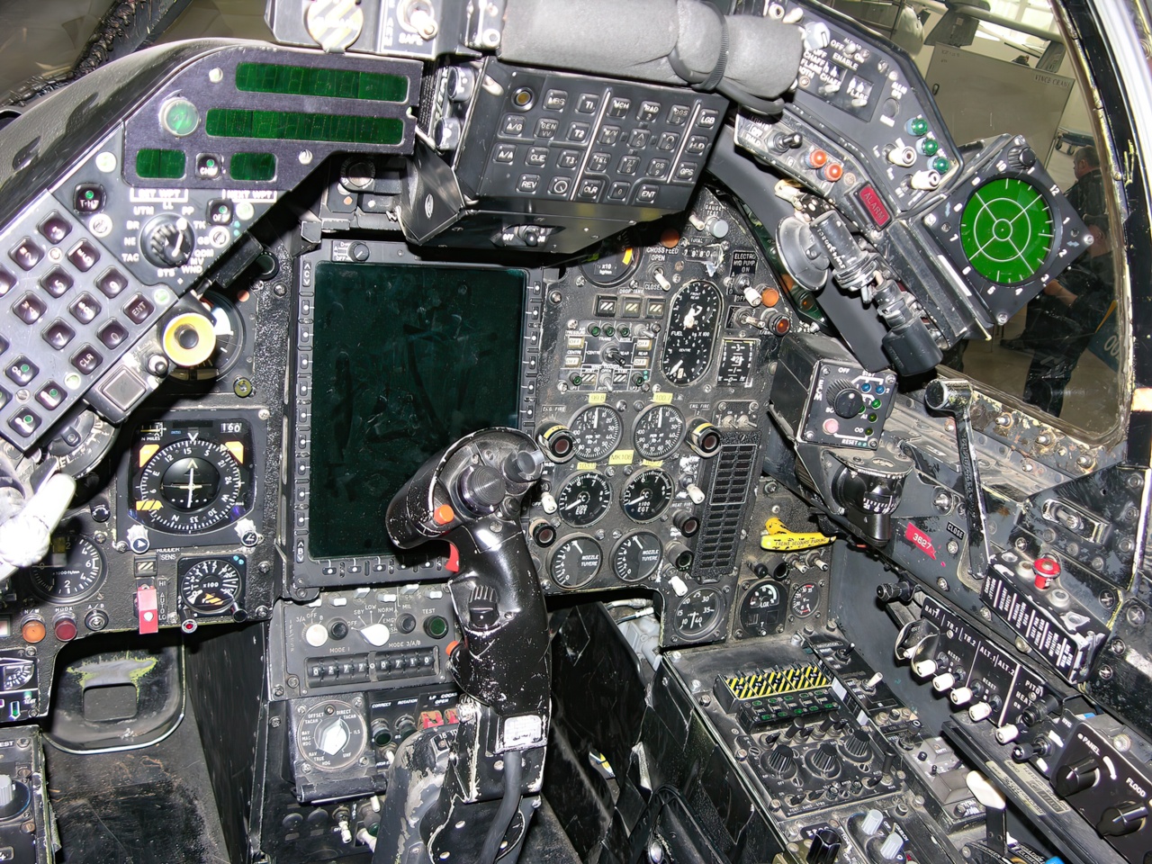 Cockpit of Jaguar GR.3A