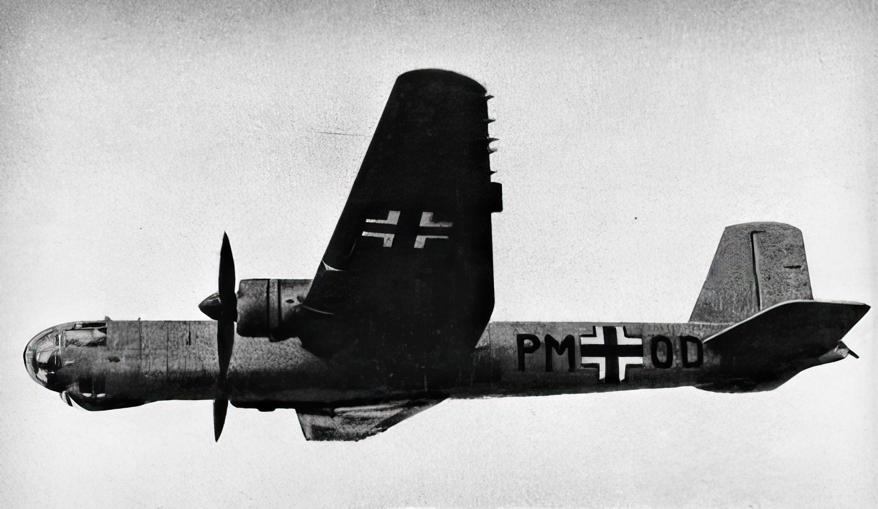 Heinkel He 177 V5 heavy bomber prototype
