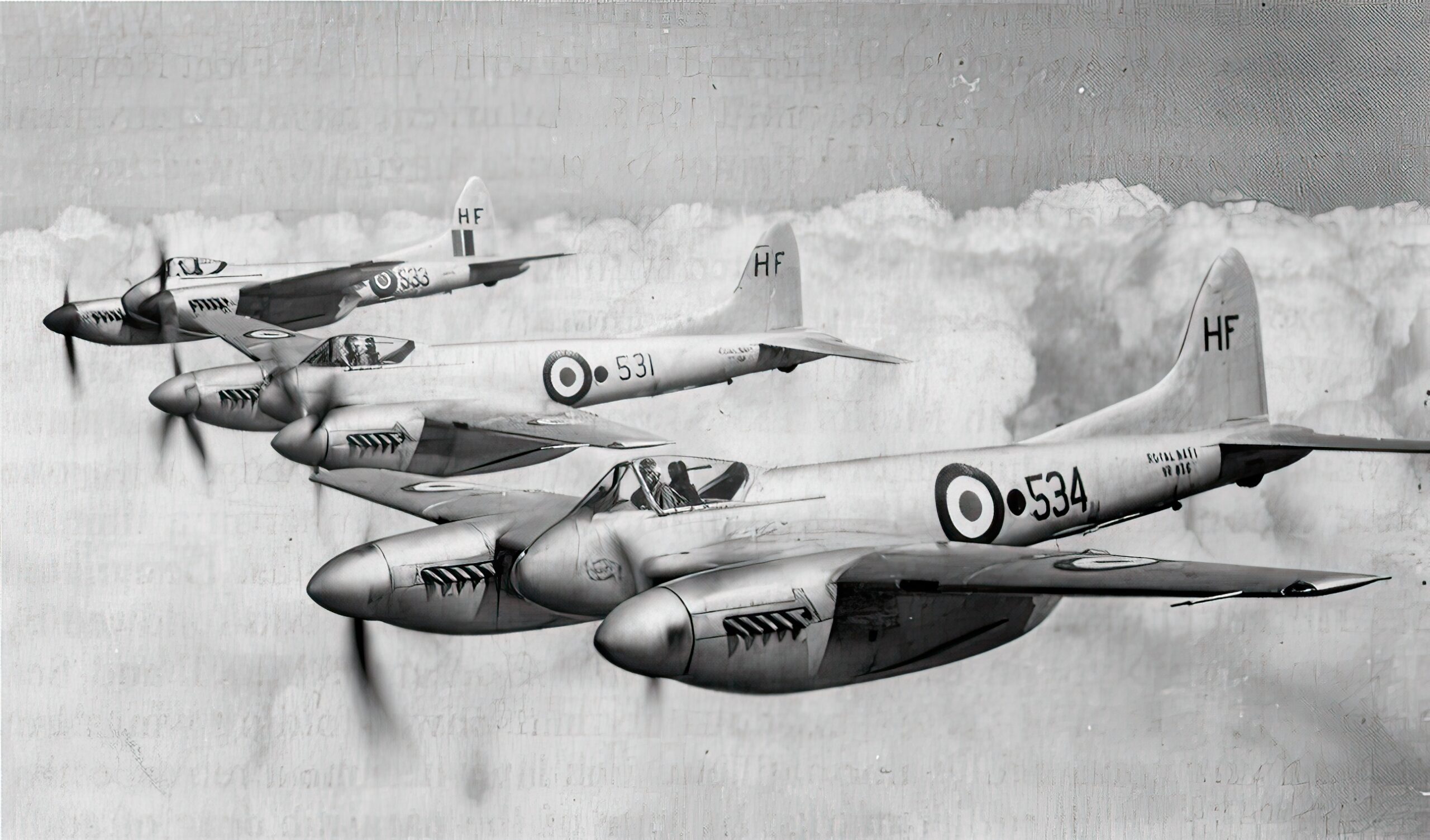 De Havilland sea Hornet F Mk 20s 